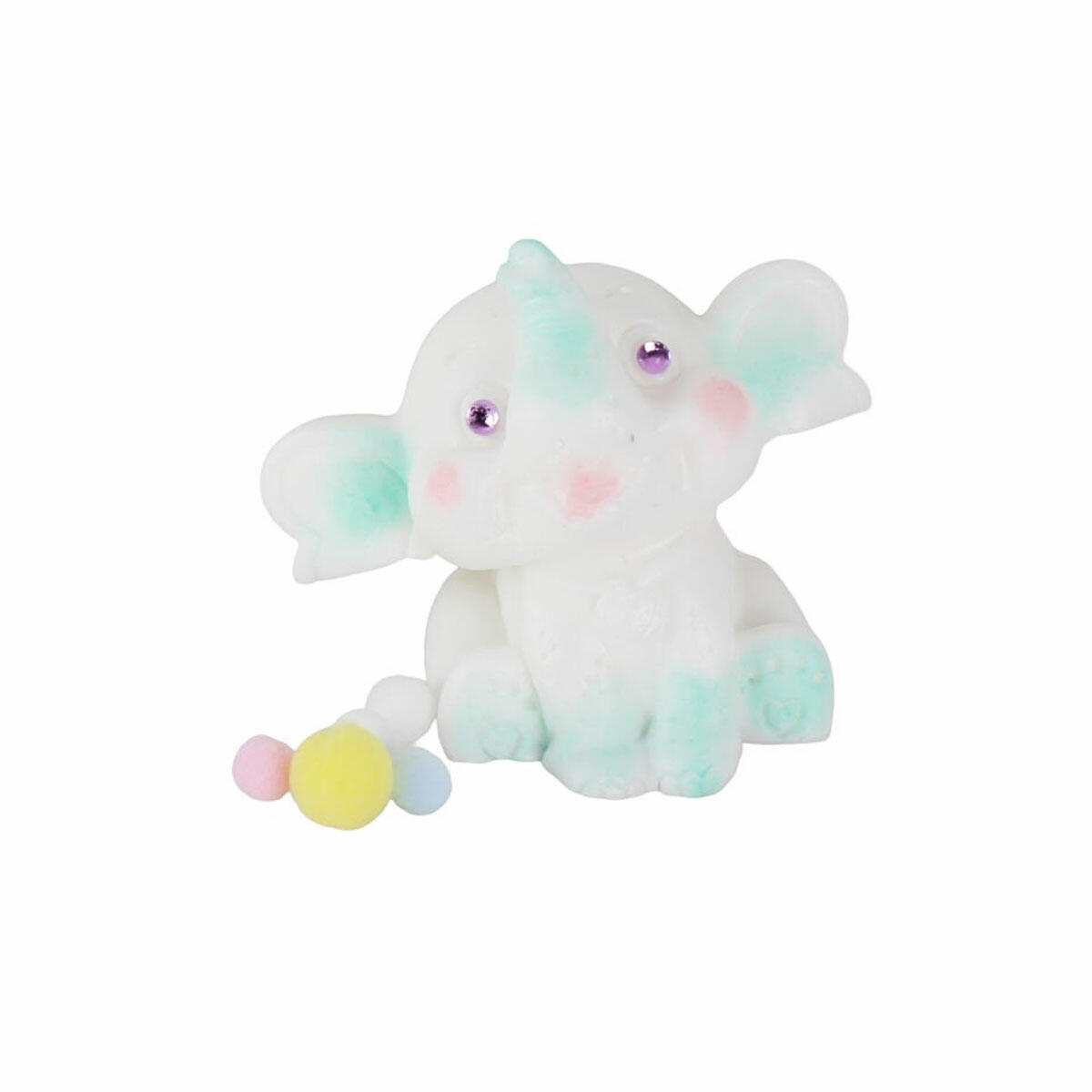 Sukuşi Fil 8cm | Esnek ve Yumuşak Stres Oyuncağı | 3 Farklı Model Seçeneği ve Duyusal Rahatlama