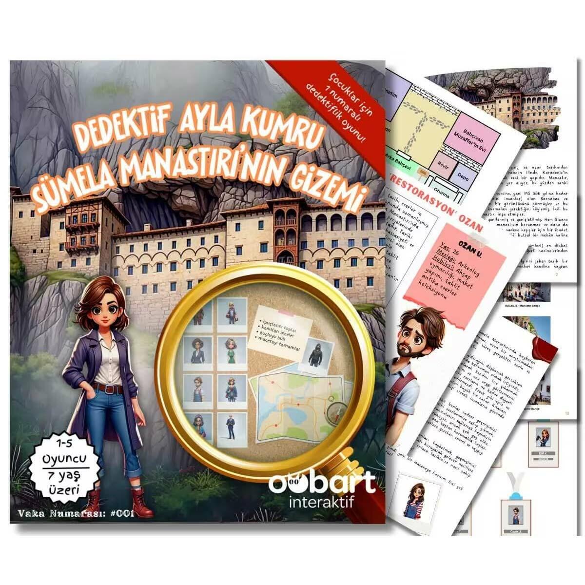 Sümela Manastırı'nın Gizemi Dedektiflik Oyunu | Dedektif Ayla Kumru Serisi | Eğitici Gizem Ve Strateji Kutusu