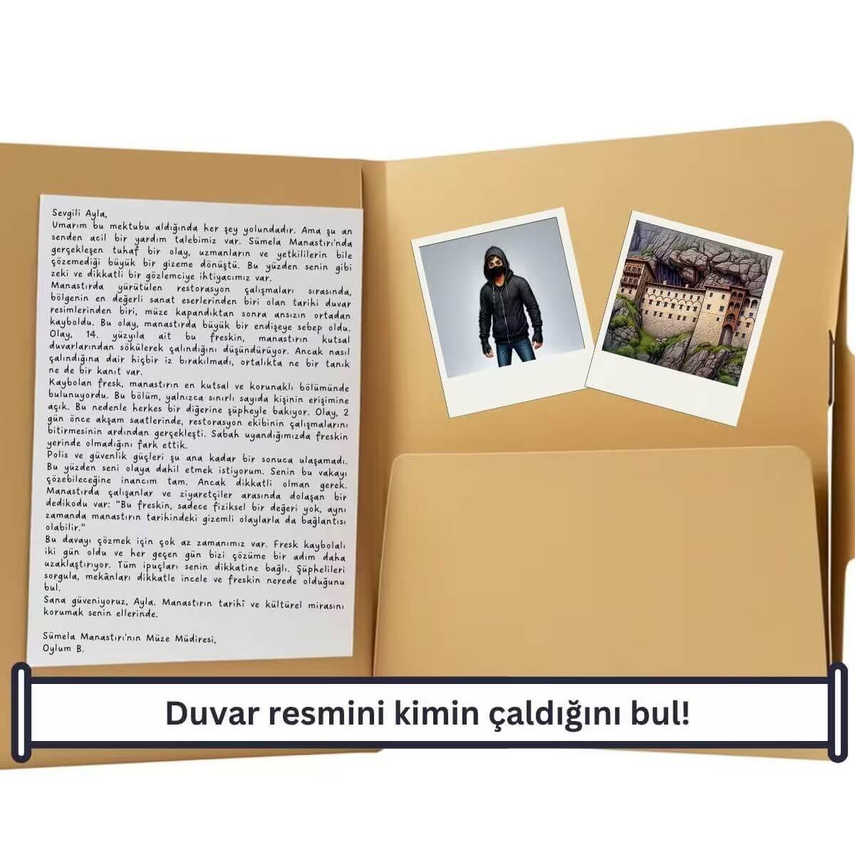 Sümela Manastırı'nın Gizemi Dedektiflik Oyunu | Dedektif Ayla Kumru Serisi | Eğitici Gizem Ve Strateji Kutusu