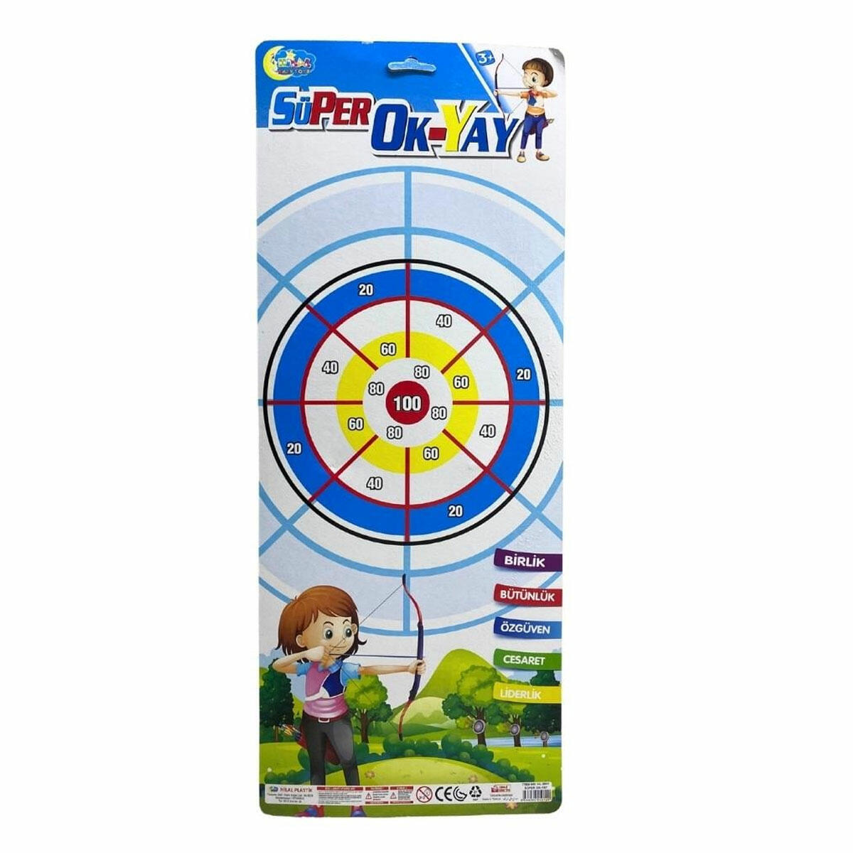 Süper Ok Yay Seti | Vakumlu Güvenli Okçuluk Takımı | Çocuklar İçin Hedef Vurma ve Koordinasyon Oyuncağı