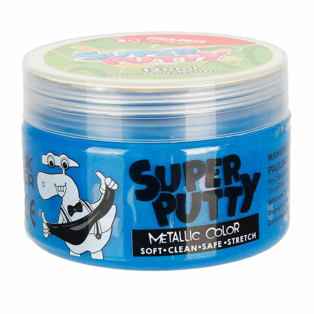 Super Putty Metalik Slime 120 ml – Esnek, Yumuşak, Stres Atıcı Oyuncak