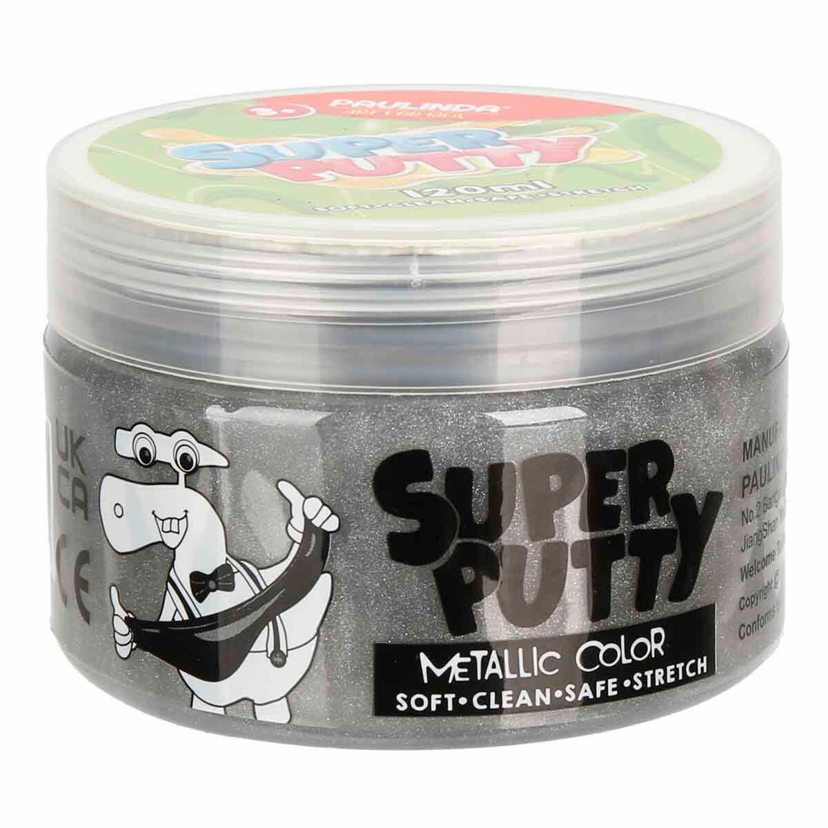Super Putty Metalik Slime 120 ml – Esnek, Yumuşak, Stres Atıcı Oyuncak