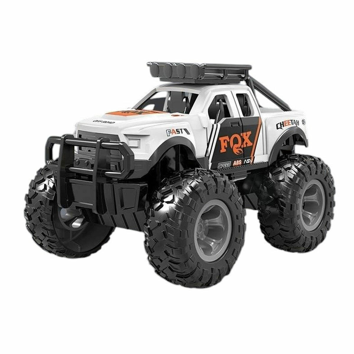 Sürtmeli Bigfoot Off-Road Jeep 1:28 Ölçek | Dev Tekerlekli, Sürtmeli Mekanizmalı ve Dayanıklı Gövdeli Arazi Aracı