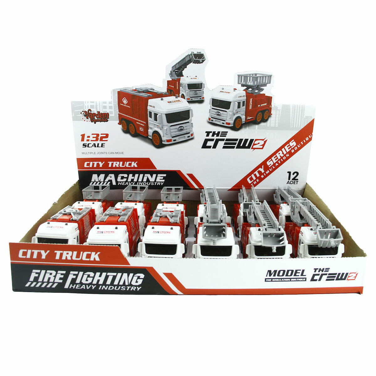 Sürtmeli İtfaiye Araçları | 15 cm Boyutunda Sürtmeli Mekanizmalı ve Dayanıklı İtfaiye Müdahale Aracı