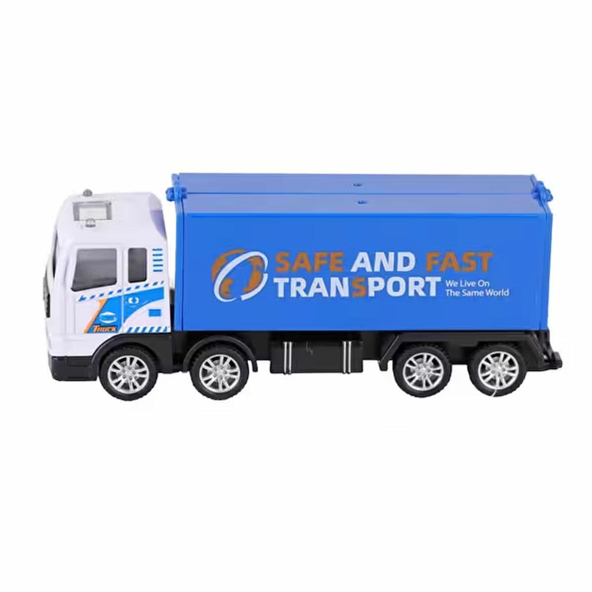 Sürtmeli Metal 1:50 Konteyner Kamyonu | 17 cm Koleksiyonluk Çekici Tır | Dayanıklı Metal Gövde ve Hızlı Mekanizma