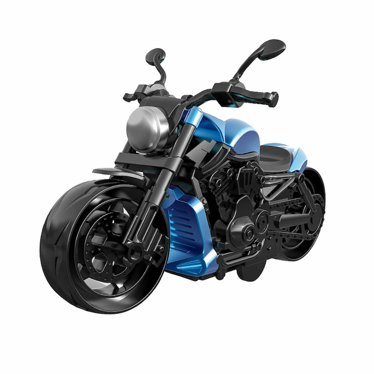 Sürtmeli Travel Model Motosiklet – Gerçekçi Tasarım, Hareketli ve Dinamik Oyun Aracı