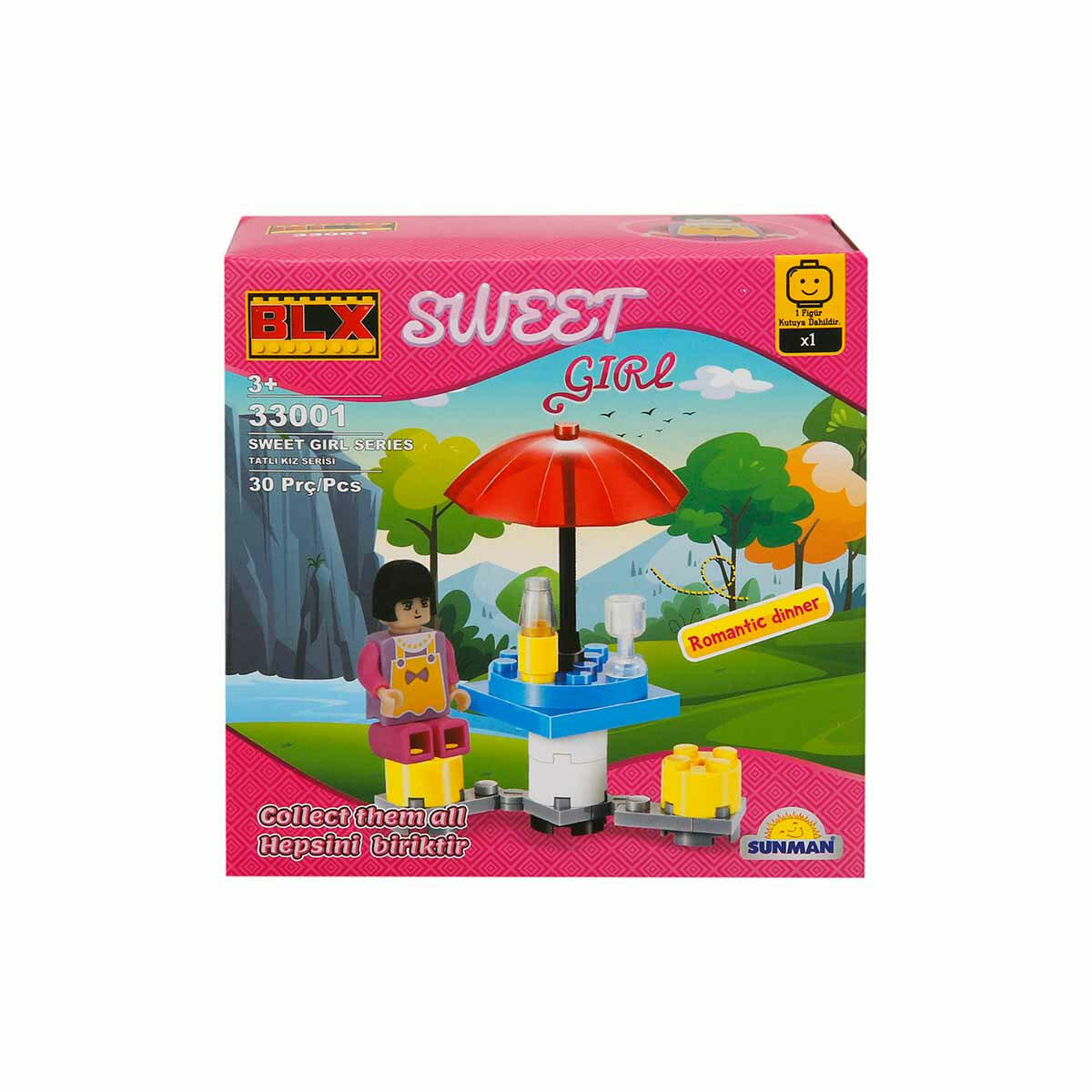 Sweet Girl Sevimli Kız Karakterler 26-43 Parça Yapı Seti | Lego Uyumlu Parçalarla Hayal Gücünü Geliştirin