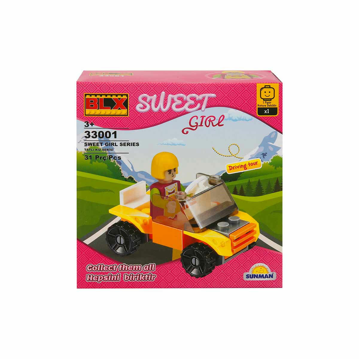 Sweet Girl Sevimli Kız Karakterler 26-43 Parça Yapı Seti | Lego Uyumlu Parçalarla Hayal Gücünü Geliştirin