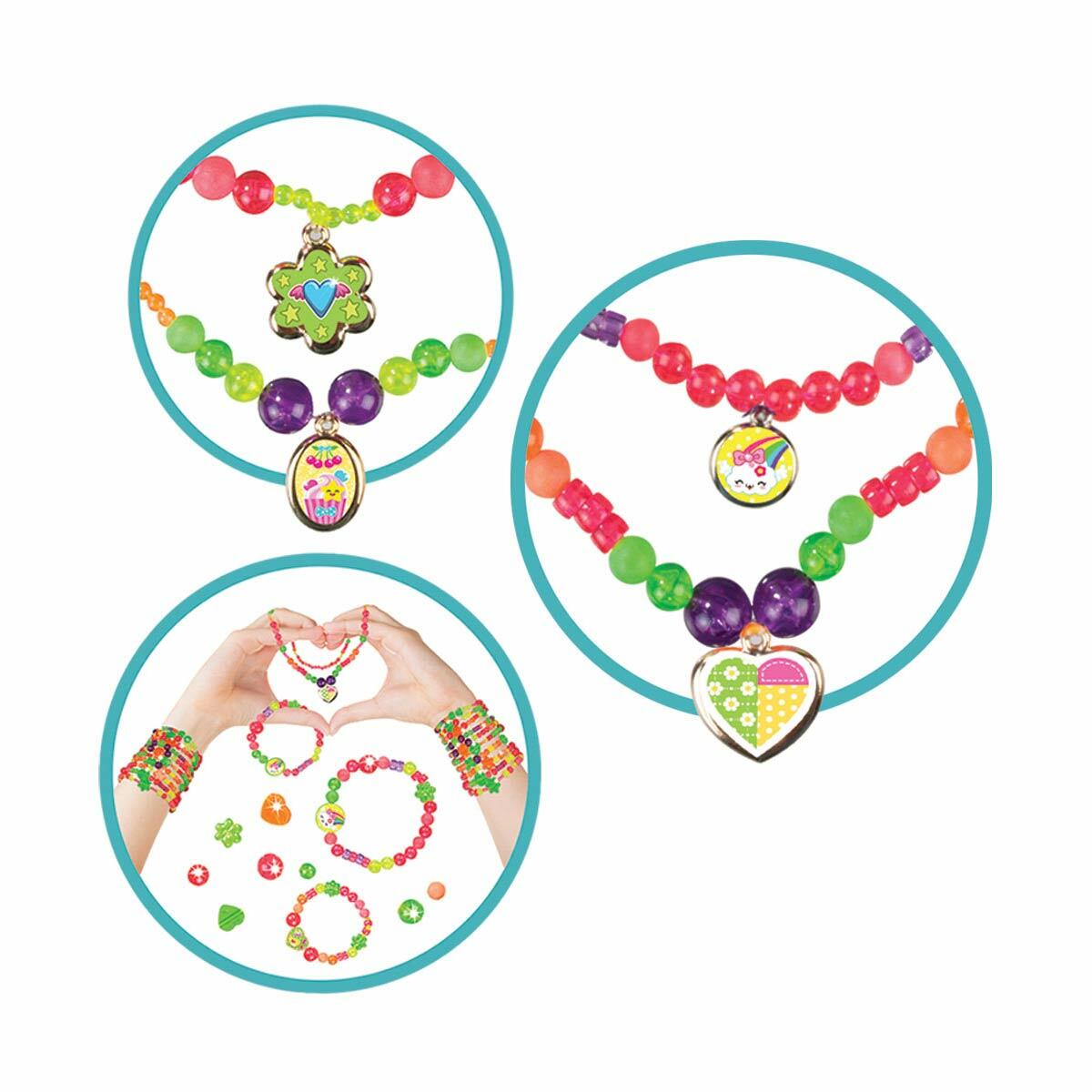 Takı Seti Tekli Kutu | Kendi Takını Tasarla DIY Boncuk Seti | Eğitici Kolye Ve Bileklik Tasarım Kutusu