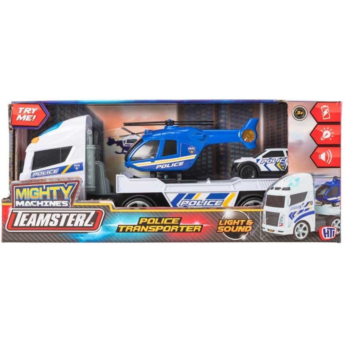Teamsterz Işık ve Sesli Polis Helikopteri Taşıyıcı