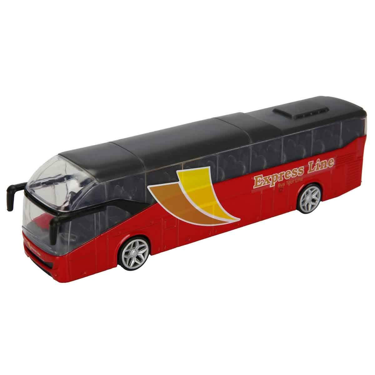 Teamsterz Street Kings Die Cast Şehir Aracı | 18.5 Cm Metal Şehir Otobüsü Koleksiyonu
