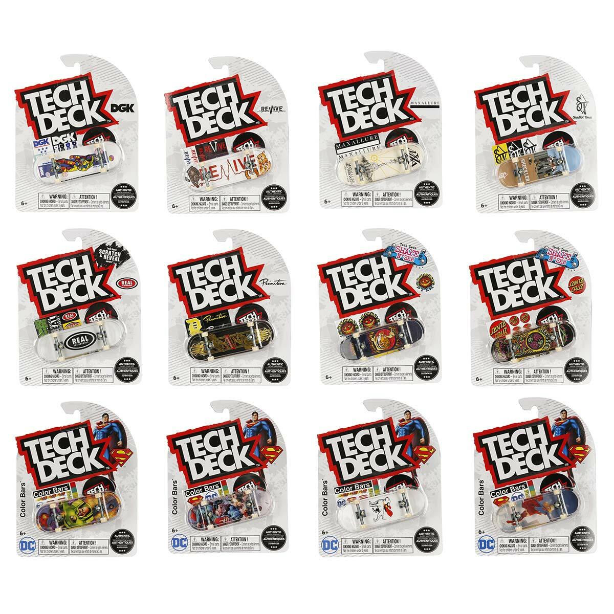 Tech Deck Parmak Kaykayı Tekli Paket | 96 mm Profesyonel Parmak Kaykayı | Orijinal Lisanslı Koleksiyon Serisi