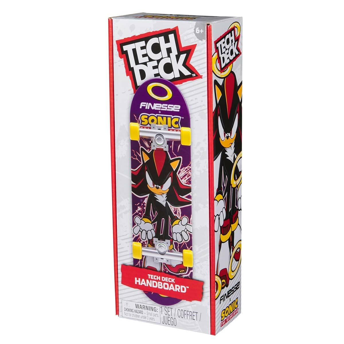 Tech Deck Sonic The Hedgehog El Kaykayı 27 CM | 9 Kat Daha Büyük Akrobasi Deneyimi | Profesyonel Seri Koleksiyon Ürünü