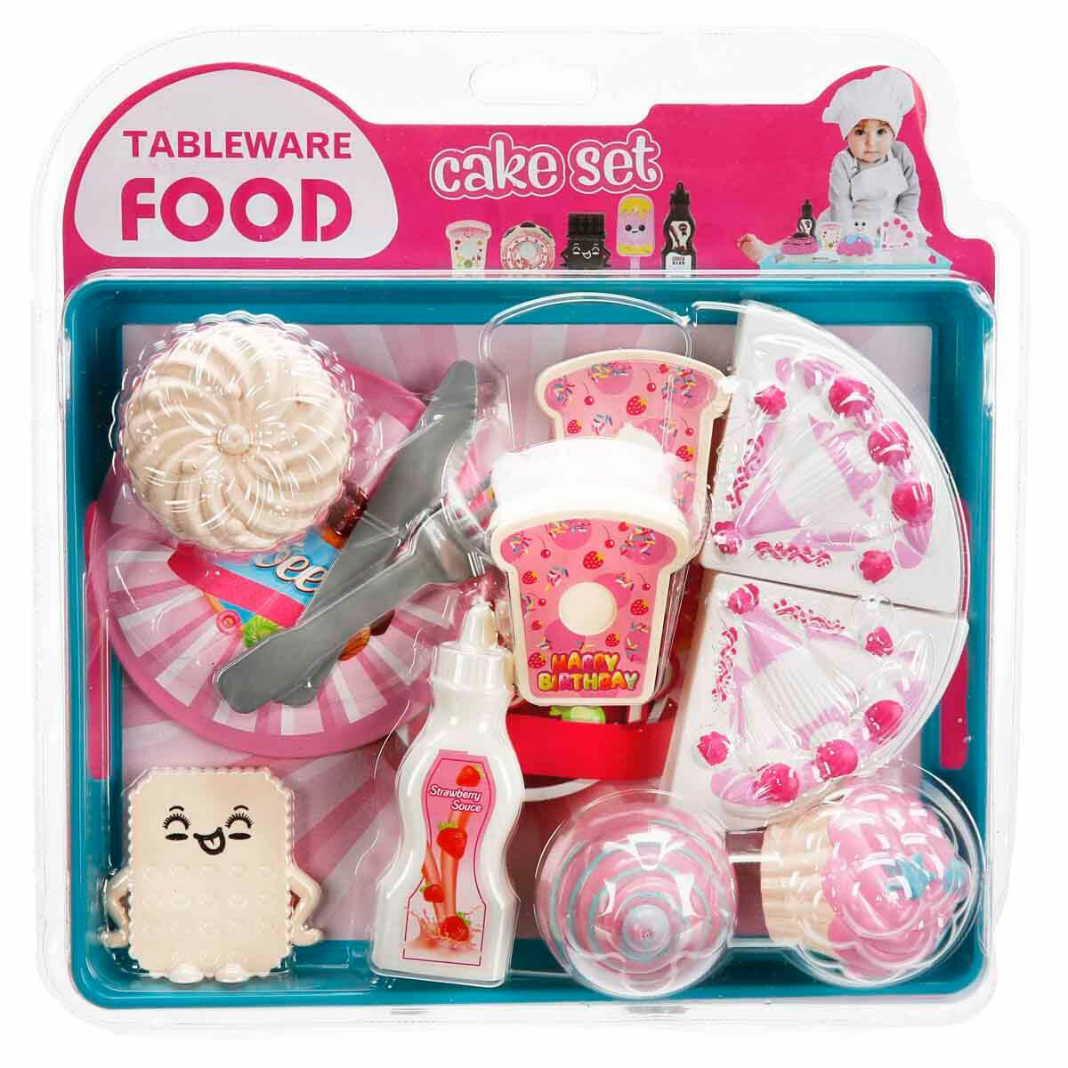 Tepsili Pasta Oyun Seti | Cupcake Ve Dondurmalı Evcilik Seti | Eğitici Tatlı Servis Ve Doğum Günü Oyuncağı