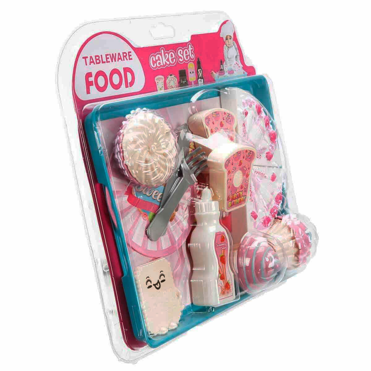 Tepsili Pasta Oyun Seti | Cupcake Ve Dondurmalı Evcilik Seti | Eğitici Tatlı Servis Ve Doğum Günü Oyuncağı