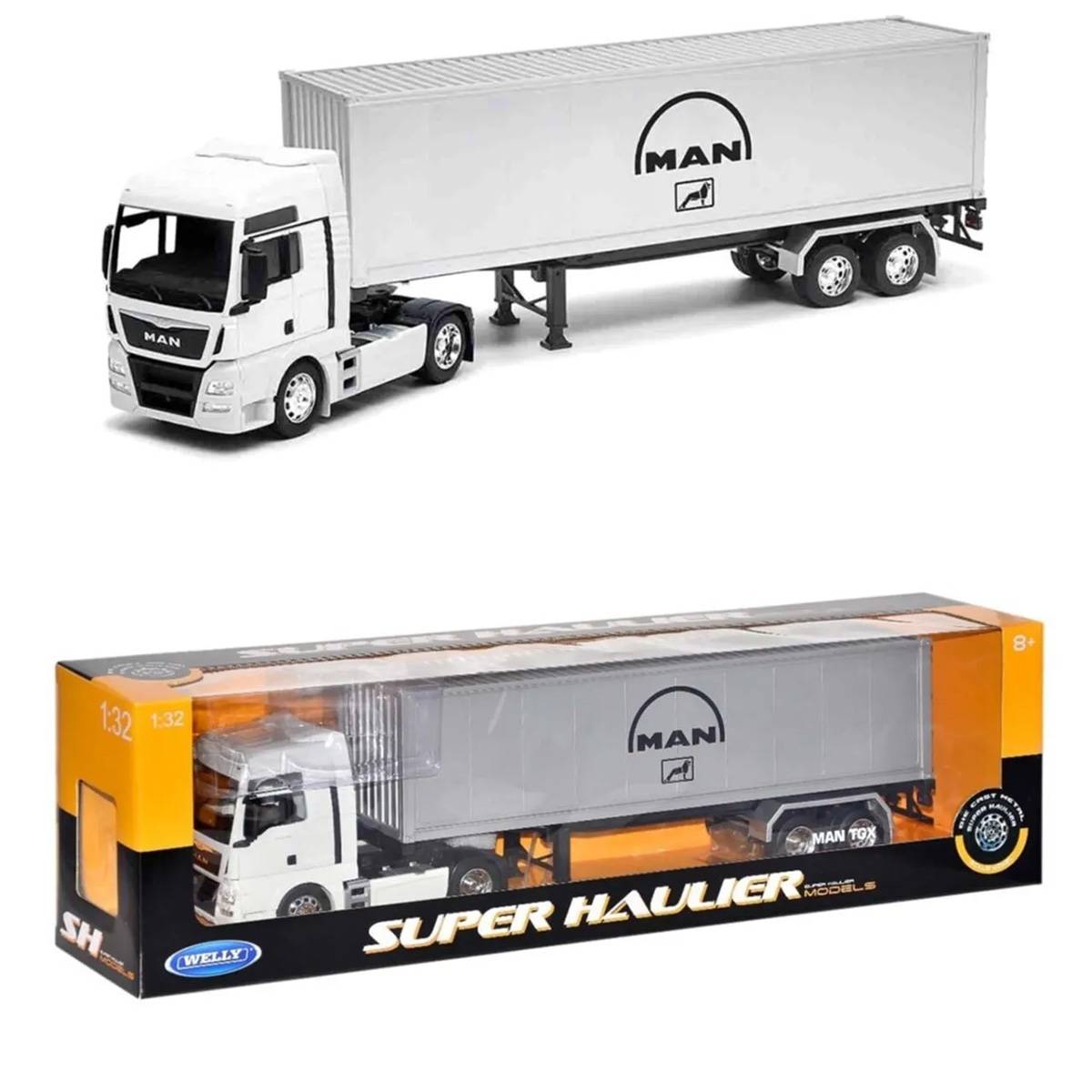 Welly 1:32 MAN TGX Model Tır