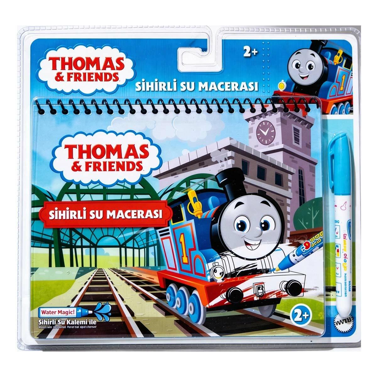 Thomas ve Friends Sihirli Suyla Boyama Kitabı | Tekrar Kullanılabilir Magic Water Painting | 2+ Yaş Güvenli Aktivite