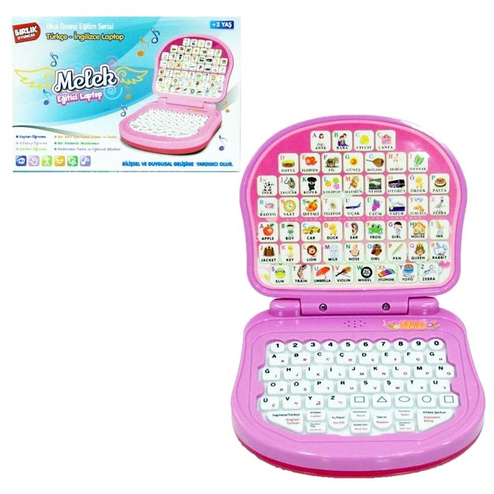 Birlik Toys Türkçe - İngilizce Kutulu Eğitici Melek Laptop