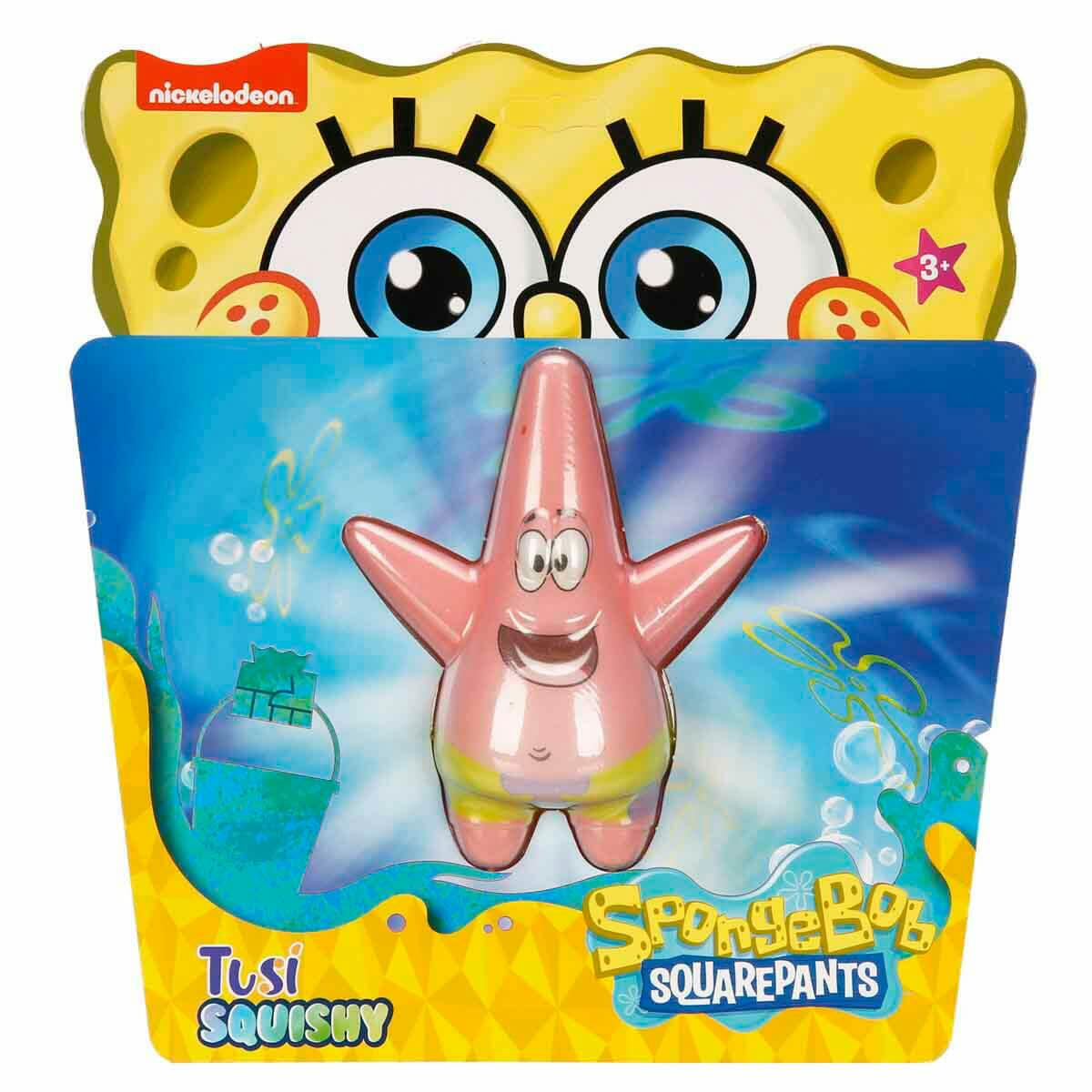 Tusi Squishy Köpük Patrick Figürü | Yumuşak Ve Esnek Stres Oyuncağı | 11 cm Patrick Yıldız Squishy