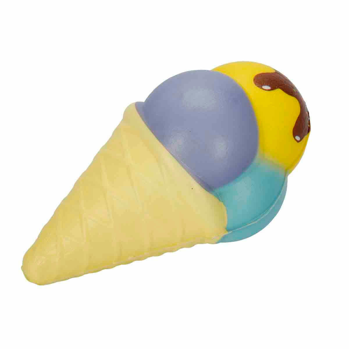 Tusi Squishy Top Dondurma Köpük Oyuncak | 16 cm Stres Giderici Yumuşak Figür | Çocuklar İçin Esnek ve Yavaş Şişen Duyusal Oyun Arkadaşı
