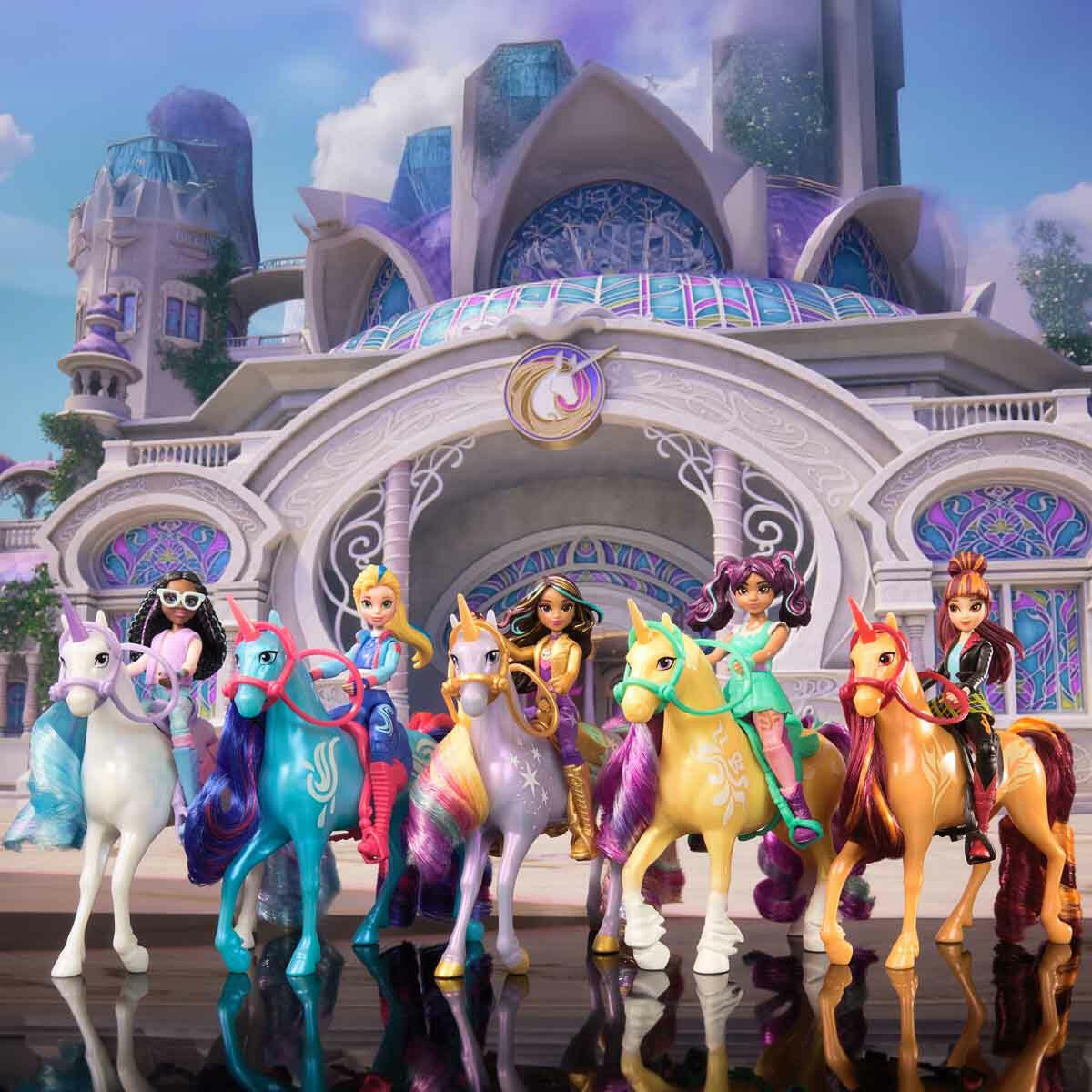 Unicorn Academy Sophia ve Wildstar Figür Seti | 11 cm Sophia ve 12 cm Wildstar | Lisanslı Tekboynuz Adası Macera Seti