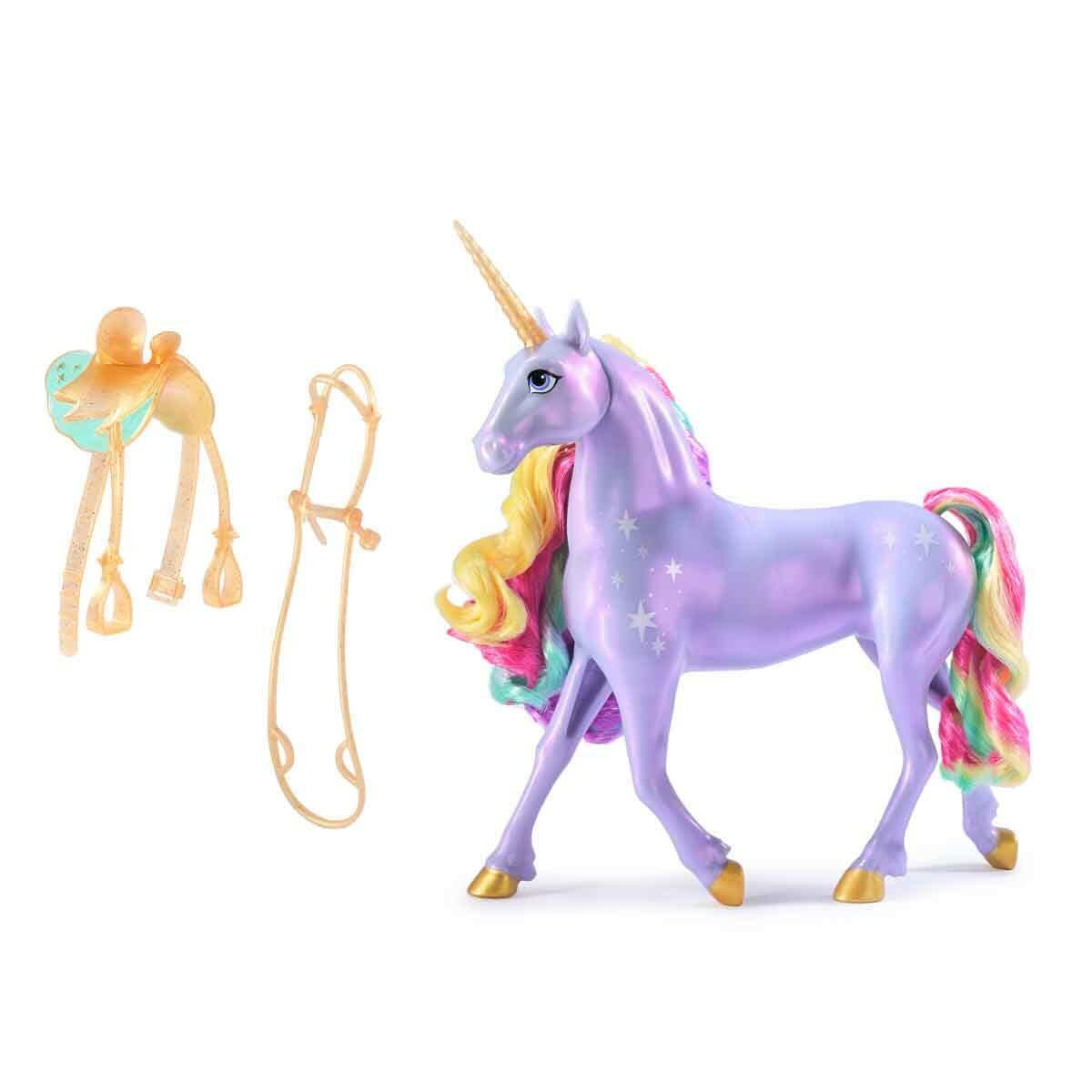 Sesli ve Işıklı Unicorn Academy Wildstar Figürü | 28 CM | Dokunuş Duyarlı İnteraktif Unicorn