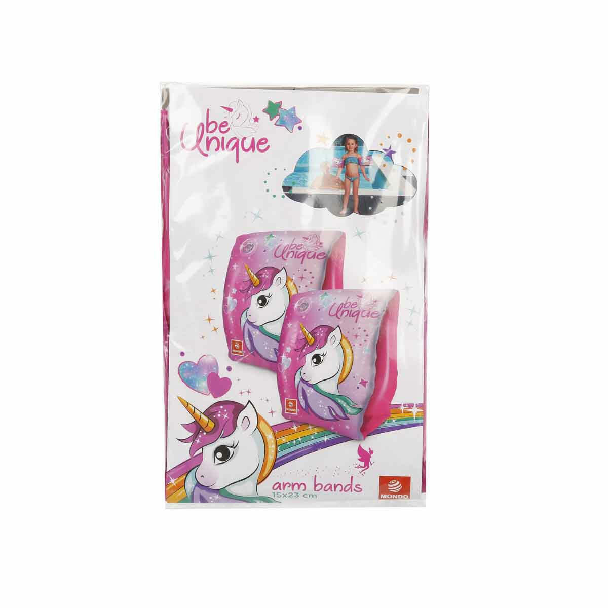 Unicorn Desenli Şişme Kolluk | 2-6 Yaş Çocuklar İçin Güvenli Yüzme Yardımcısı | Dayanıklı Deniz ve Havuz Kolluk Seti