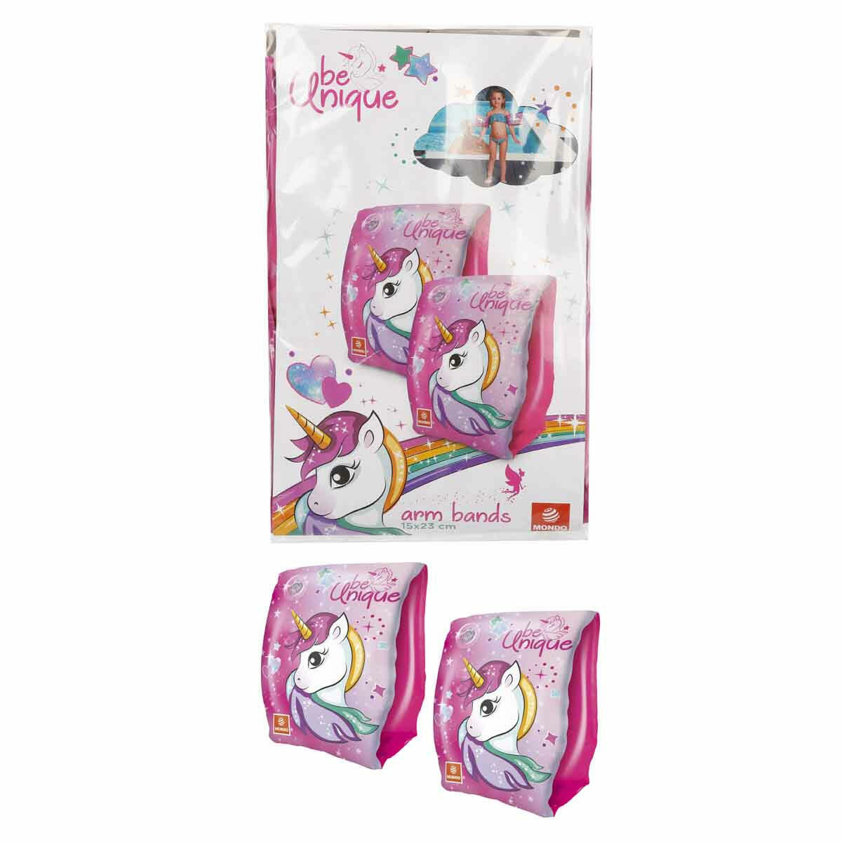 Unicorn Desenli Şişme Kolluk | 2-6 Yaş Çocuklar İçin Güvenli Yüzme Yardımcısı | Dayanıklı Deniz ve Havuz Kolluk Seti