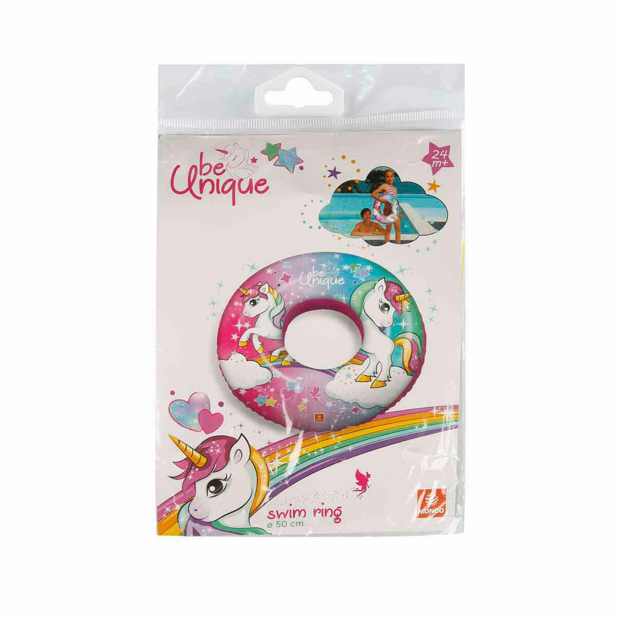 Unicorn Şişme Can Simidi 50 cm | Çocuklar İçin Dayanıklı Vinil Malzemeli Deniz ve Havuz Yüzme Yardımcısı