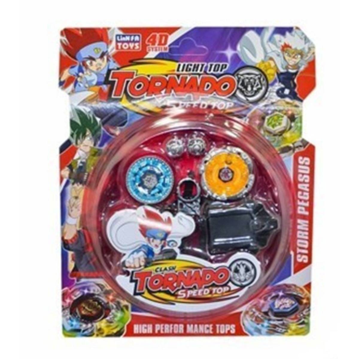 Kartela Sahalı Tornado Beyblade 2'li Set