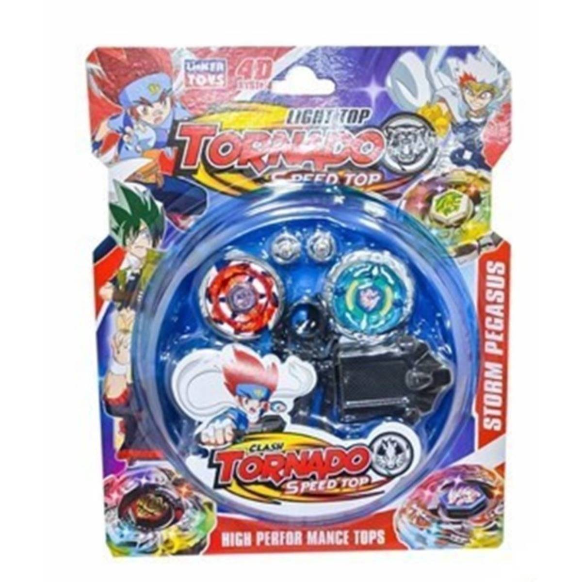 Kartela Sahalı Tornado Beyblade 2'li Set
