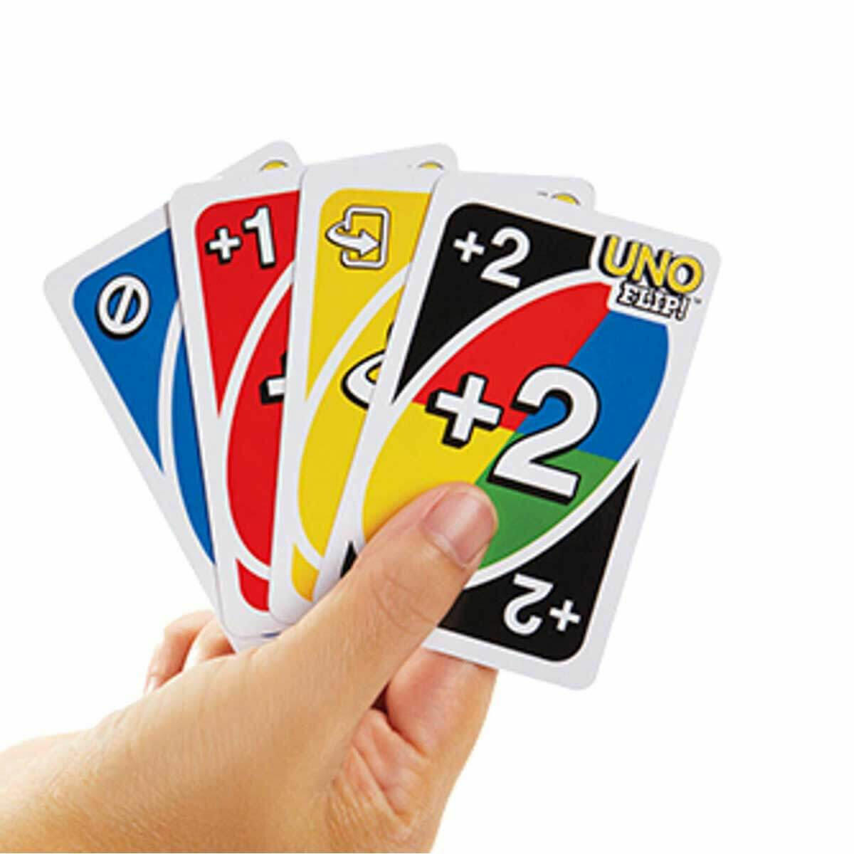 Uno Flip Kart Oyunu | Çift Taraflı Strateji Oyunu | 2-10 Oyuncu İçin Eğlenceli ve Amansız Rekabet