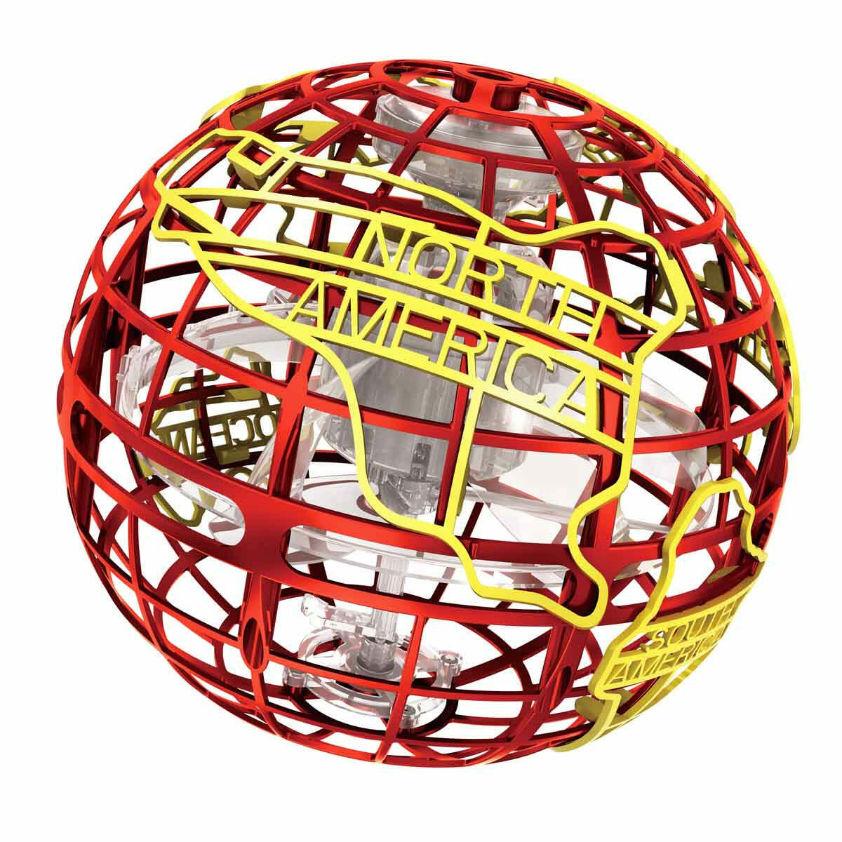 Elle Kontrol Edilebilen USB Şarjlı Orbitz Akrobasi Küresi | Işıklı Uçan Boomerang Topu | El Sensörlü Akıllı Akrobasi Küresi