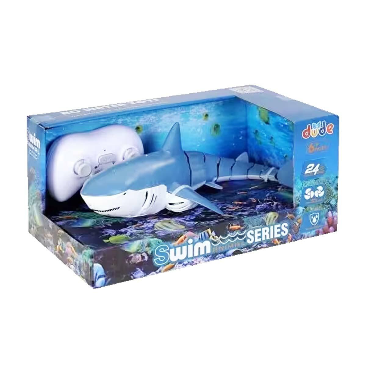 Uzaktan Kumandalı USB Şarjlı Yüzebilen Köpekbalığı | Gerçekçi Su Altı Avcısı