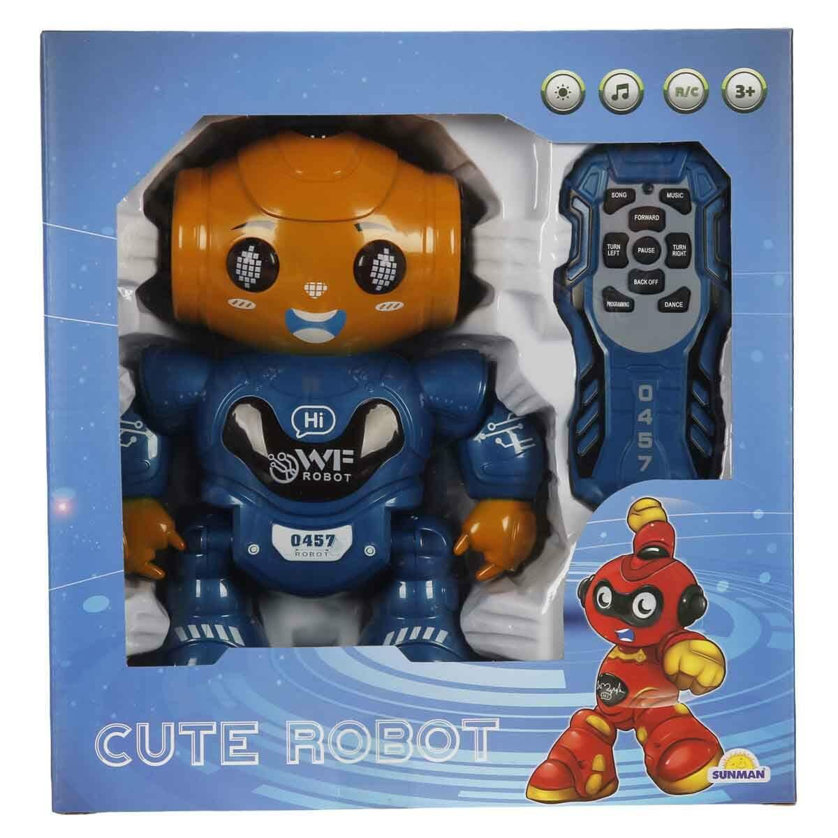 Uzaktan Kumandalı Dans Eden Sevimli Robot | Işıklı Ve Sesli Programlanabilir Robot Oyuncak