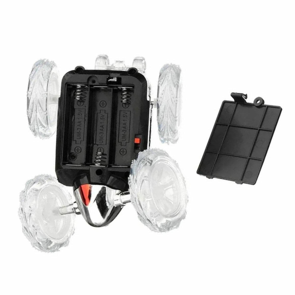 Can Oyuncak Uzaktan Kumandalı Dasher Pilli Akrobat Araba | 360 Derece Dönen Işıklı RC Araç | Takla Atan ve Tekerlek Kaldıran Akrobat Araba