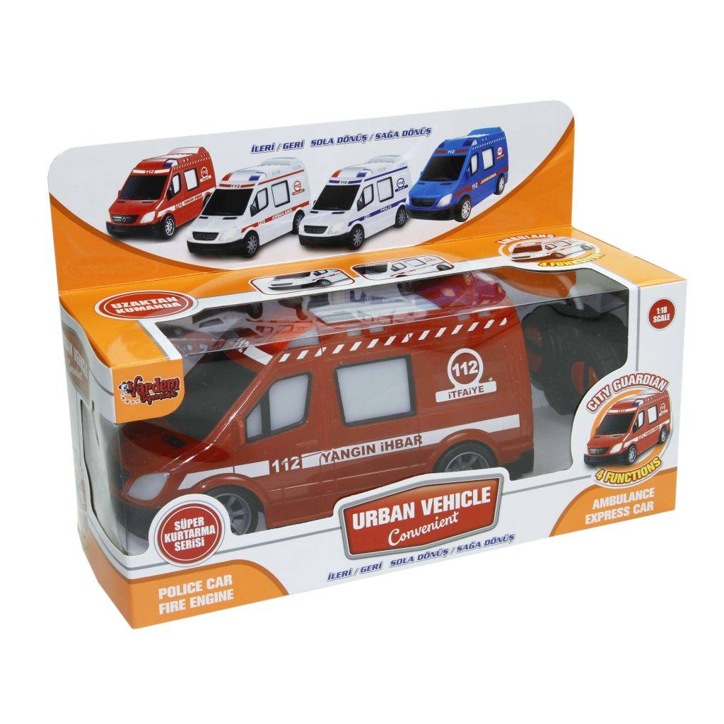 Uzaktan Kumandalı Ambulans Polis İtfaiye ve Jandarma Arabası