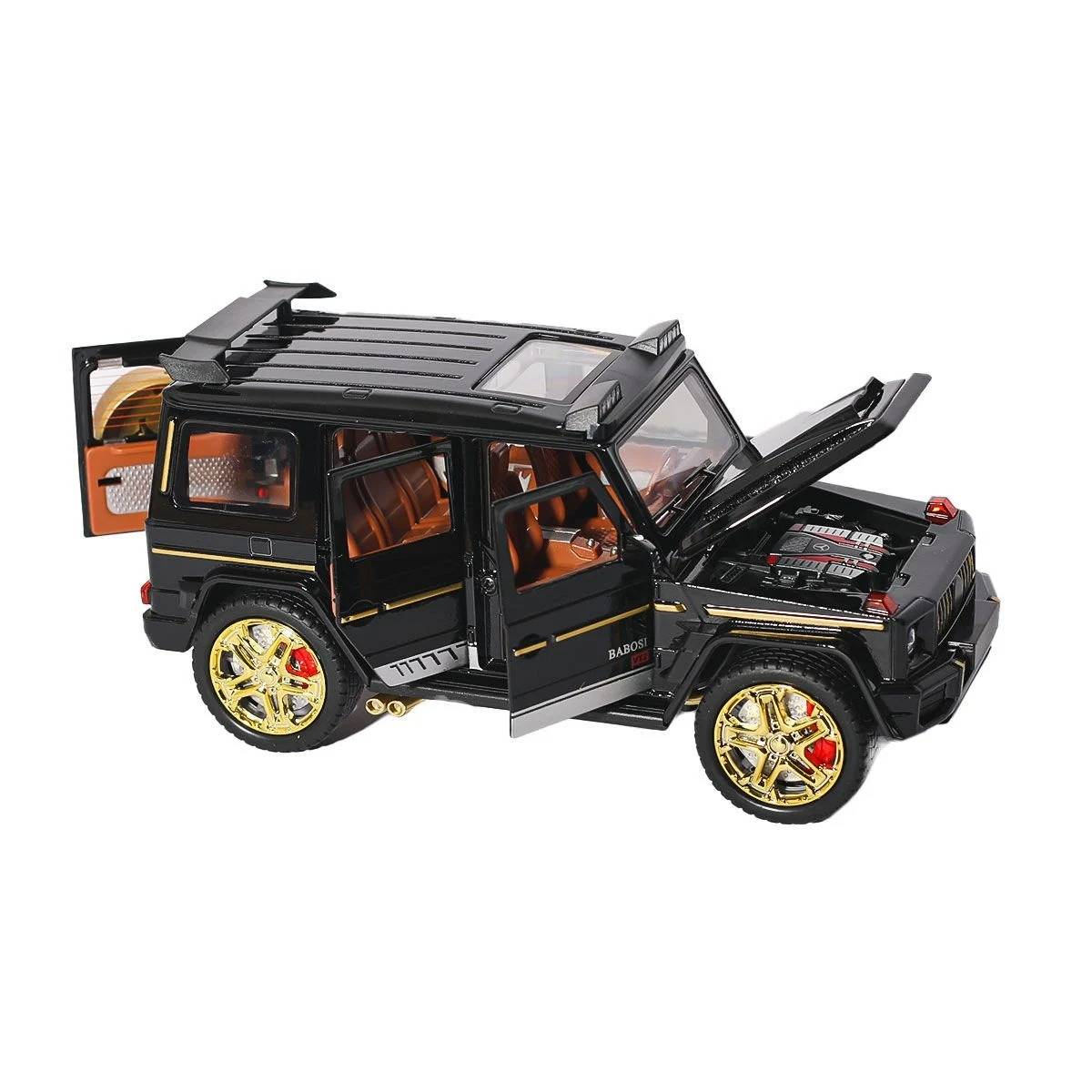 Çek Bırak Sesli ve Işıklı 1:24 Jeep