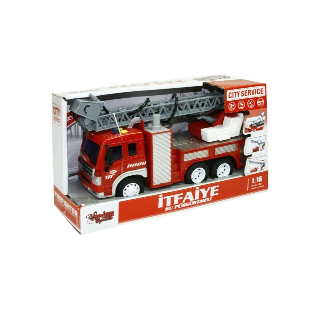 Sesli ve Işıklı Su Atan İtfaiye  1:16