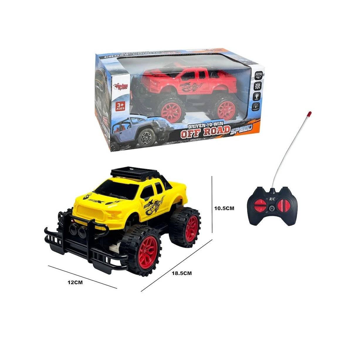 Uzaktan Kumandalı Işıklı Jeep Cross Country 1:20