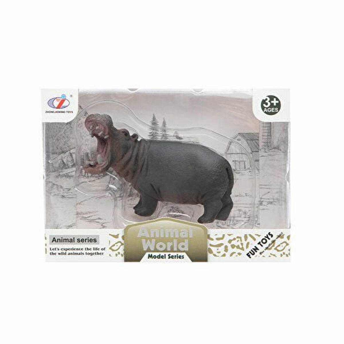 Animal World Vahşi Hayvan Figür Seti | Gerçekçi Vahşi Yaşam Koleksiyonu