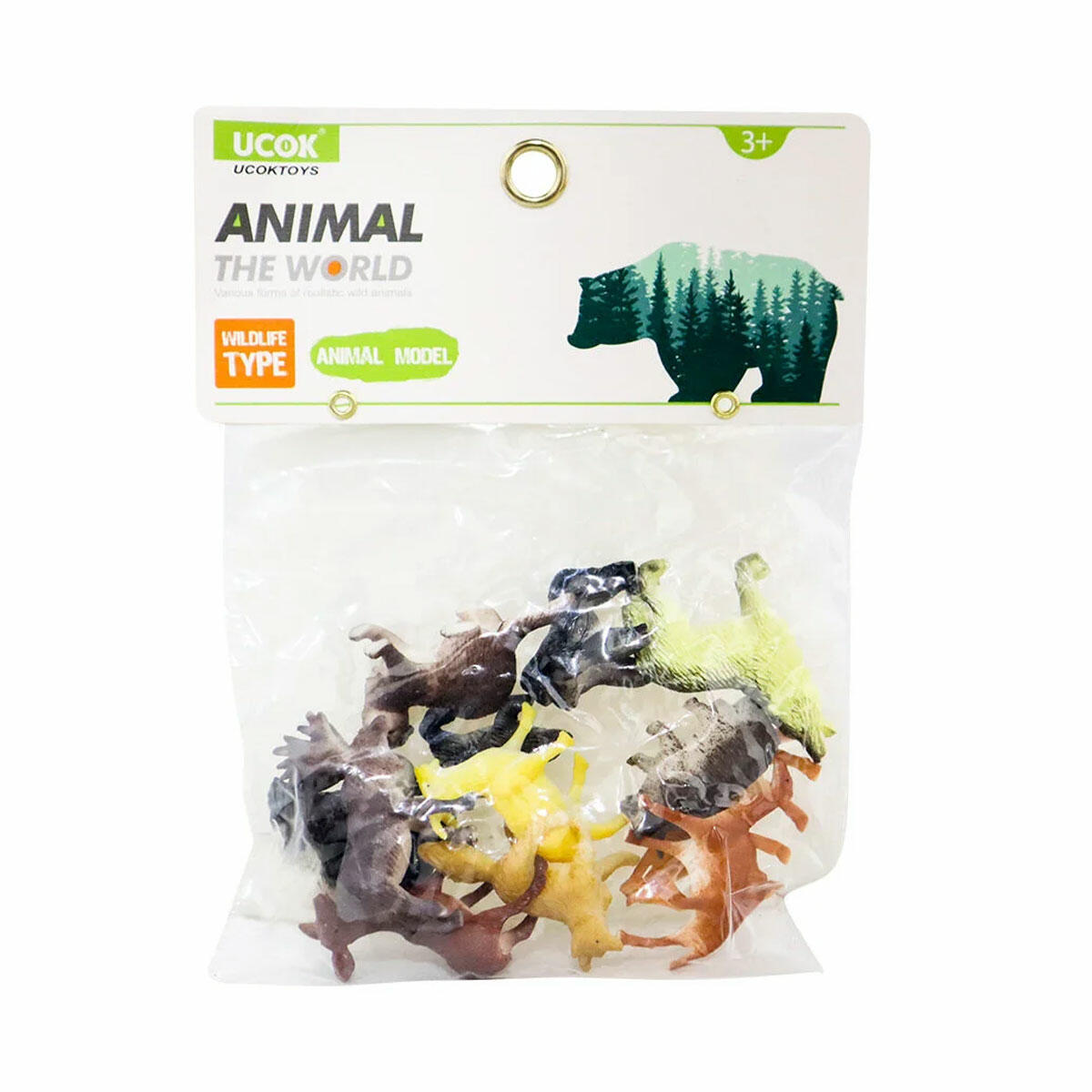 Vahşi Hayvan Setleri 12 Parça | Gerçekçi Görünümlü Figürlerle Eğitici Rol Yapma Oyunu