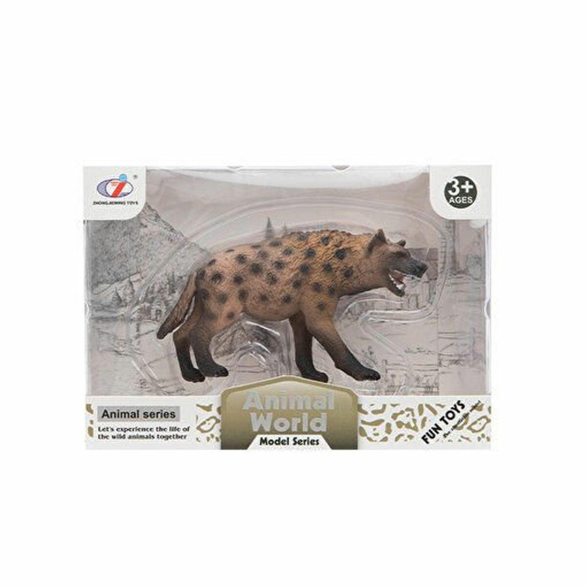 Animal World Vahşi Hayvanlar Figürleri | Goril, Kurt, Leopar, Sırtlan, Vaşak Gerçekçi Modeller