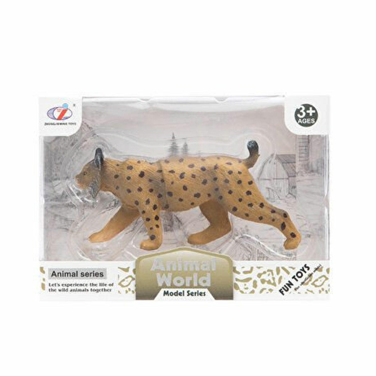 Animal World Vahşi Hayvanlar Figürleri | Goril, Kurt, Leopar, Sırtlan, Vaşak Gerçekçi Modeller