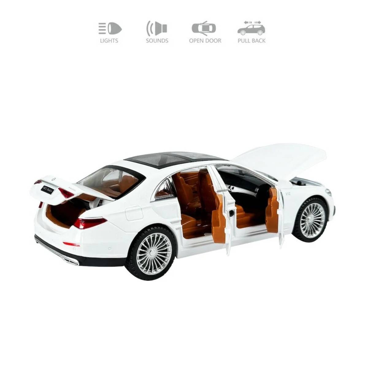 1:22 Sesli ve Işıklı Çek Bırak Araba