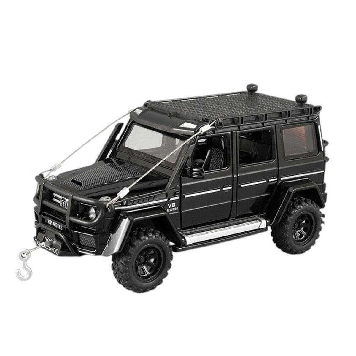 Vardem 1:32 Çek Bırak Işıklı ve Sesli Off Road Jeep | 17 cm Açılır Kapılı Arazi Aracı | Koleksiyonluk Sesli ve Işıklı Jeep Oyuncak