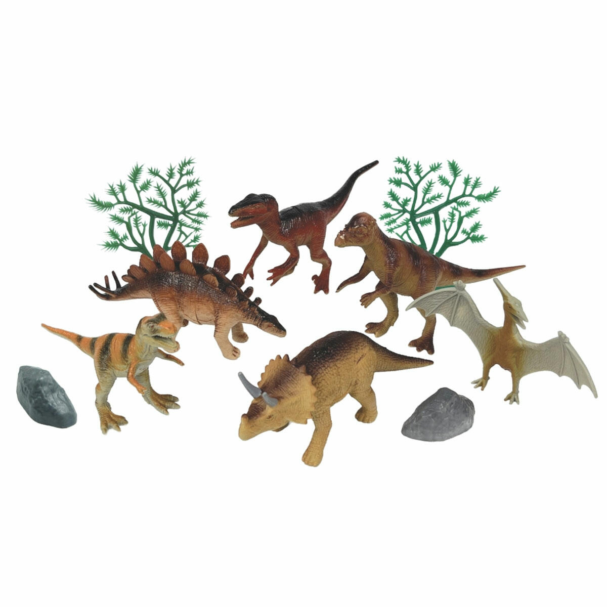Vardem 9 inç Hayvan Figür Seti | Çiftlik, Vahşi ve Dinozor Modelleri | Eğitici ve Dayanıklı Hayvan Figür Koleksiyonu