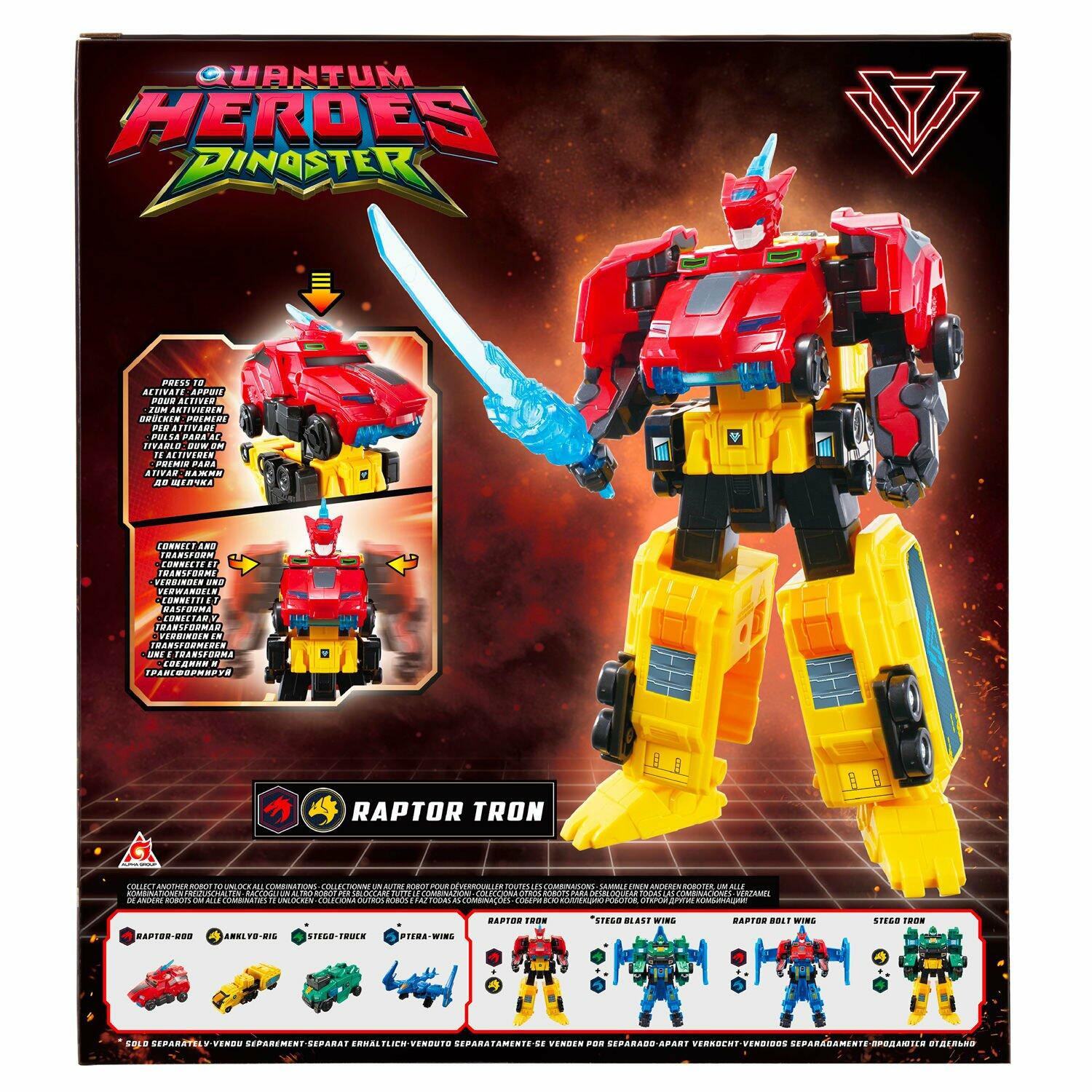 Dinoster Raptor Tron Transformer Dönüşen Figür