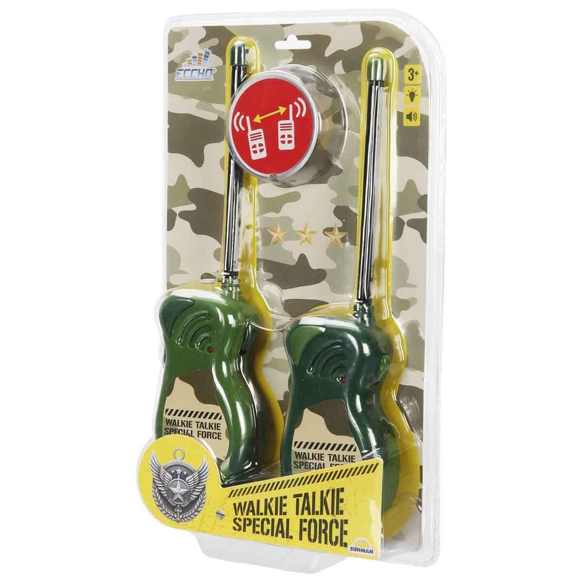 Walkie Talkie Asker Temalı Telsiz Seti | 50 Metre Menzilli 2’li Telsiz | Feyza Oyuncak Casus Ve Haberleşme Serisi