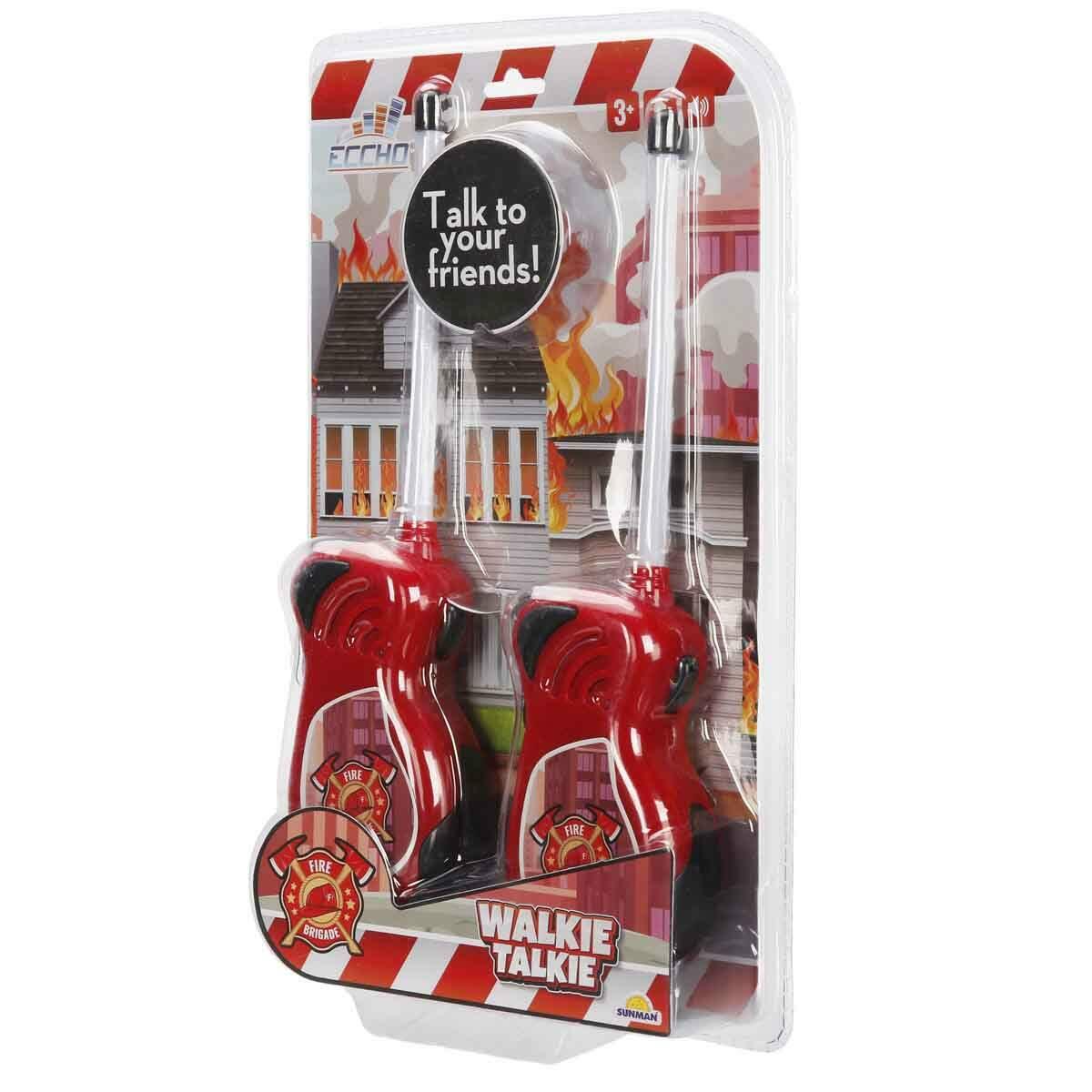 Walkie Talkie Görev Telsiz Seti | 2’li Polis Ve İtfaiye Telsizi | Feyza Oyuncak Macera Serisi